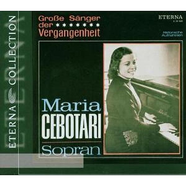 Grosse Sänger-Maria Cebotari-Sopran, Maria Cebotari
