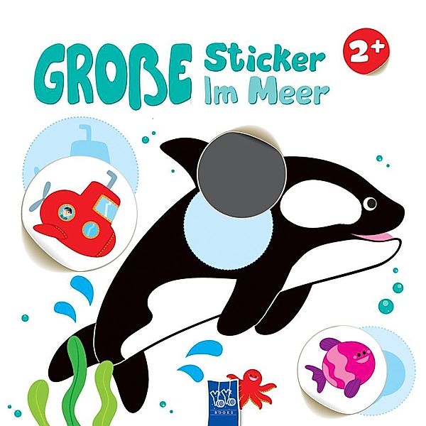 Große Sticker - Im Meer