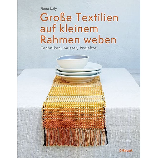 Grosse Textilien auf kleinem Rahmen weben, Fiona Daly