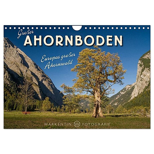 Grosser Ahornboden - Europas grosser Ahornwald (Wandkalender 2024 DIN A4 quer), CALVENDO Monatskalender, Karl H. Warkentin