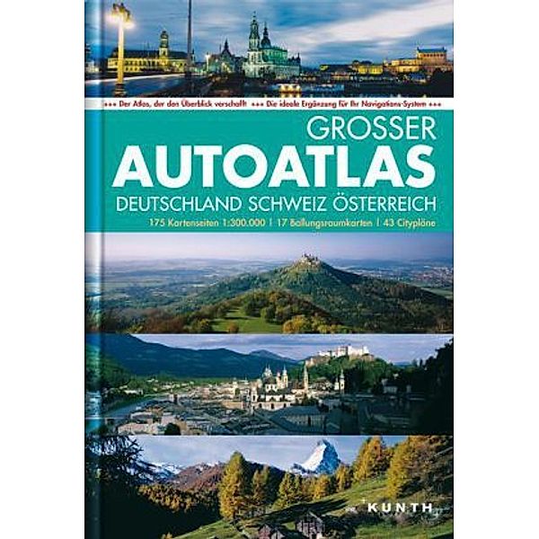 Großer Autoatlas Deutschland, Schweiz, Österreich 2014/2015