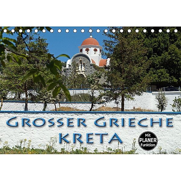 Großer Grieche Kreta (Tischkalender 2021 DIN A5 quer), Flori0