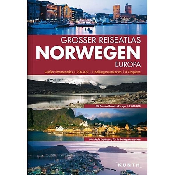 Grosser Reiseatlas Norwegen, Europa