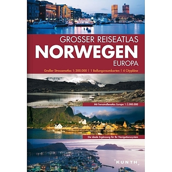 Grosser Reiseatlas Norwegen, Europa