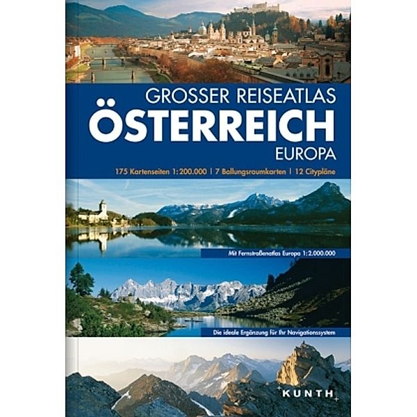 Grosser Reiseatlas Österreich, Europa