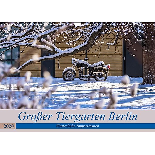 Grosser Tiergarten Berlin - Winterliche Impressionen (Wandkalender 2020 DIN A3 quer), ReDi Fotografie