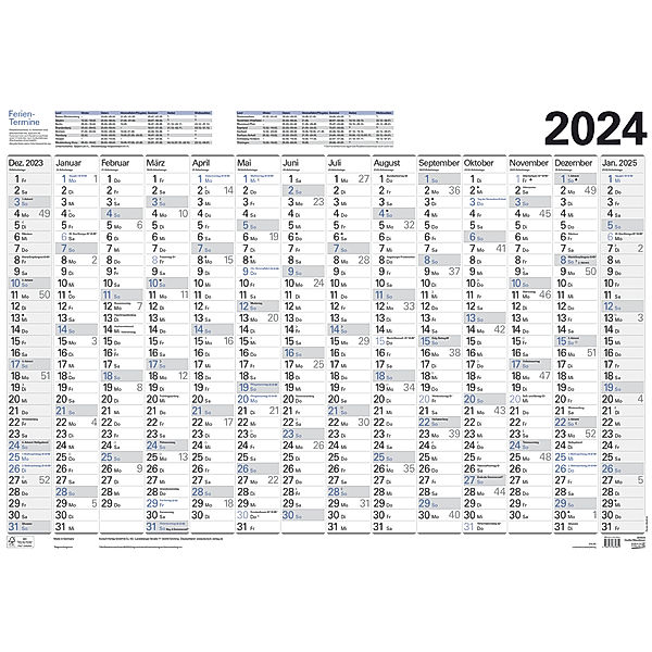 Großer Wandtimer 2024