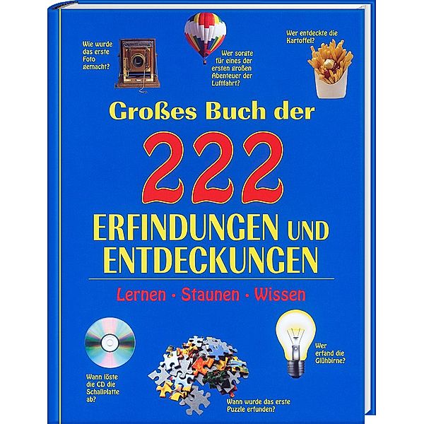 Großes Buch der 222 Erfindungen und Entdeckungen, Jürgen Brück, Birgit Kuhn