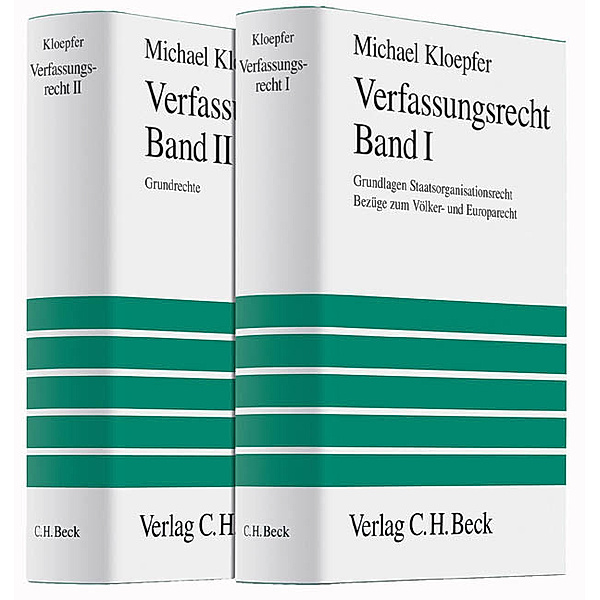 Großes Lehrbuch / Verfassungsrecht I - Verfassungsrecht II, Michael Kloepfer