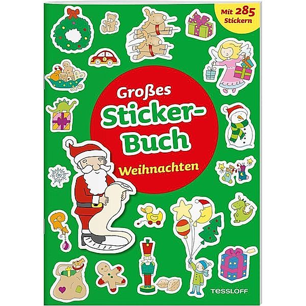 Grosses Sticker-Buch Weihnachten