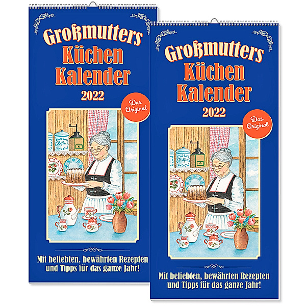 Großmutters Küchenkalender 2er-Set 2022, Dagmar Kammerer