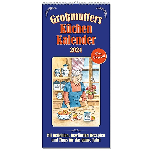 Grossmutters Küchenkalender einzeln, 2024, Dagmar Kammerer