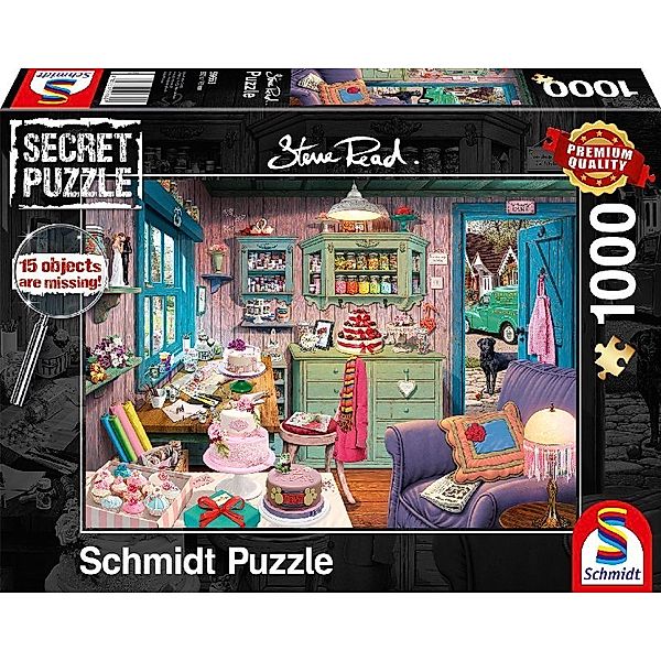 SCHMIDT SPIELE Grossmutters Stube (Puzzle), Steve Read