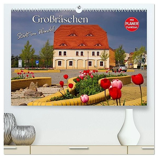 Großräschen - Stadt im Wandel (hochwertiger Premium Wandkalender 2025 DIN A2 quer), Kunstdruck in Hochglanz, Calvendo, LianeM
