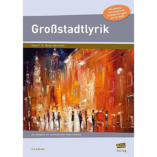 Großstadtlyrik, m. CD-ROM, Frank Becker