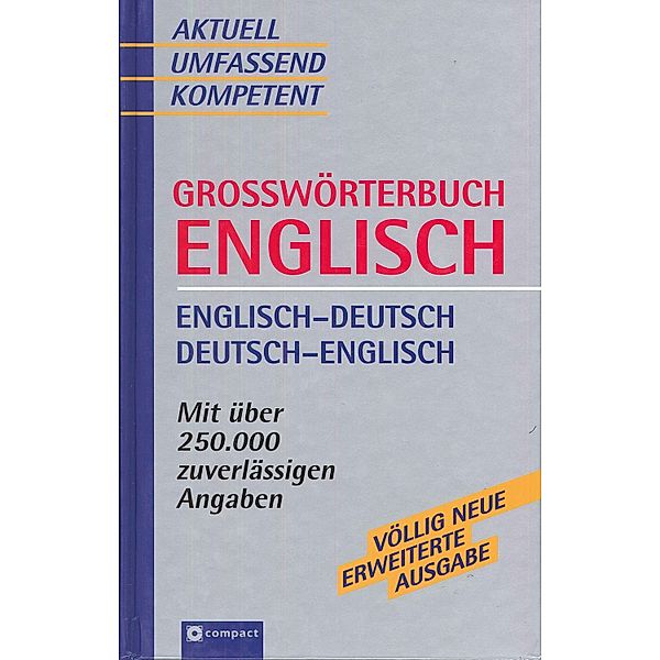 Großwörterbuch Englisch, I. Hell