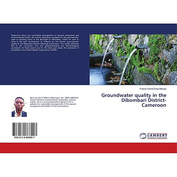 Groundwater quality in the Dibombari District-Cameroon, Franck Cloreil Eboa Mbonjo