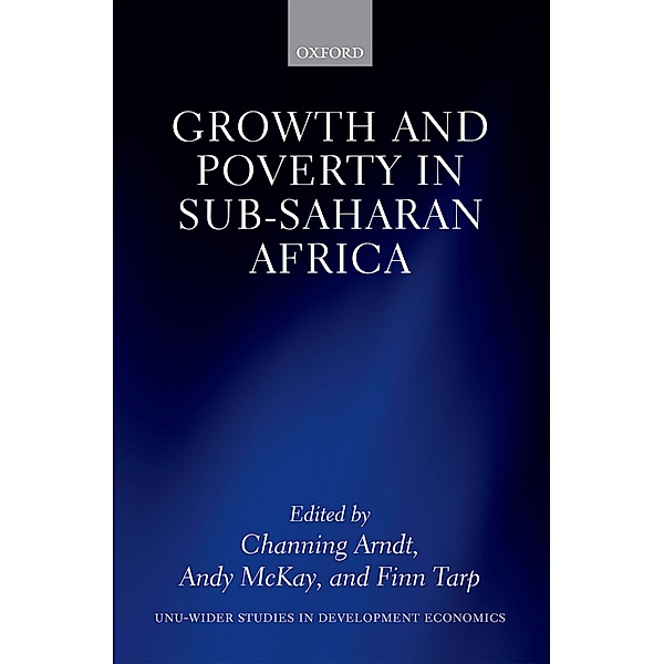 Growth and Poverty in Sub-Saharan Africa / WIDER Studies in Development Economics