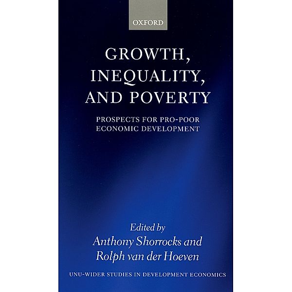 Growth, Inequality, and Poverty / WIDER Studies in Development Economics