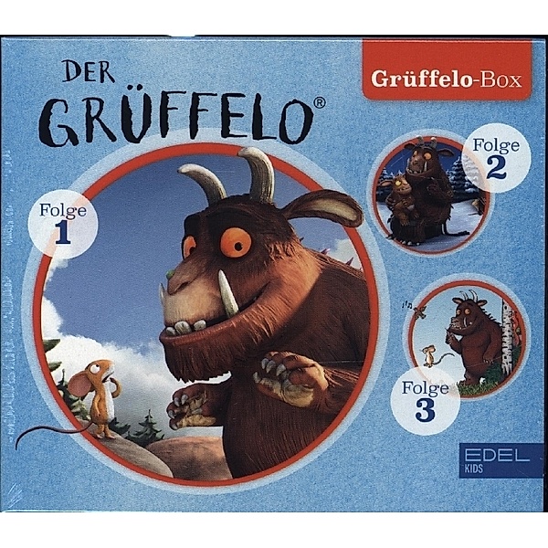 Grüffelo-Box-Hörspiele & Liederalbum,3 Audio-CD, Der Grüffelo