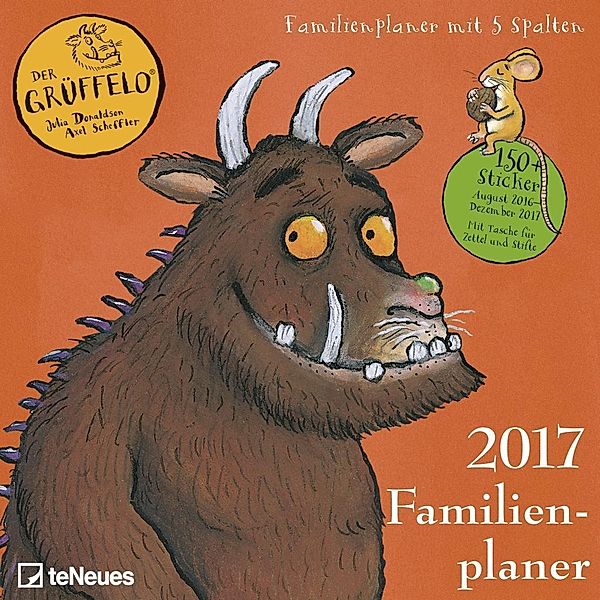 Grüffelo Familienplaner 2017, Axel Scheffler, Julia Donaldson