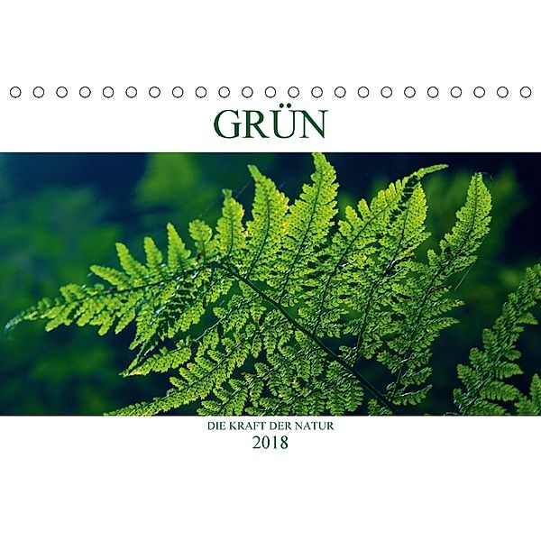 GRÜN . Die Kraft der Natur (Tischkalender 2018 DIN A5 quer), Susan Michel / CH