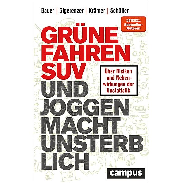 Grüne fahren SUV und Joggen macht unsterblich, Thomas Bauer, Gerd Gigerenzer, Walter Krämer, Katharina Schüller