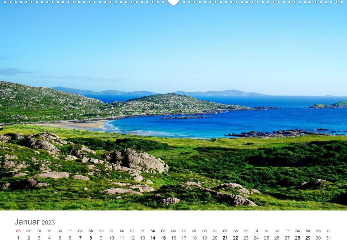 Grüne Insel - Irland Wandkalender 2023 DIN A2 quer - Kalender bestellen