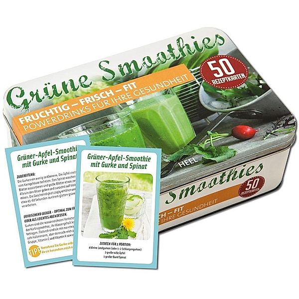 Grüne Smoothies, Rezeptkarten, Ada Franklin