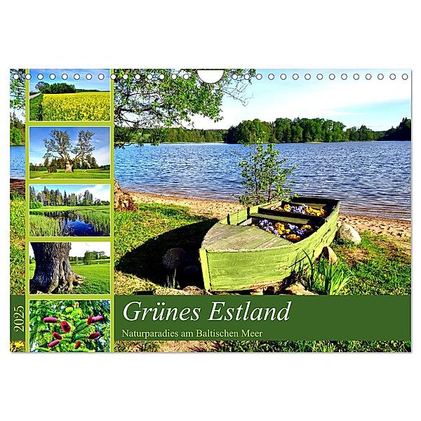 Grünes Estland - Naturparadies am Baltischen Meer (Wandkalender 2025 DIN A4 quer), CALVENDO Monatskalender, Calvendo, Henning von Löwis of Menar