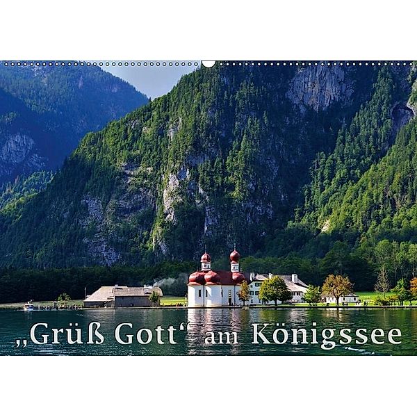 Grüß Gott am Königssee (Wandkalender 2017 DIN A2 quer), Dieter-M. Wilczek