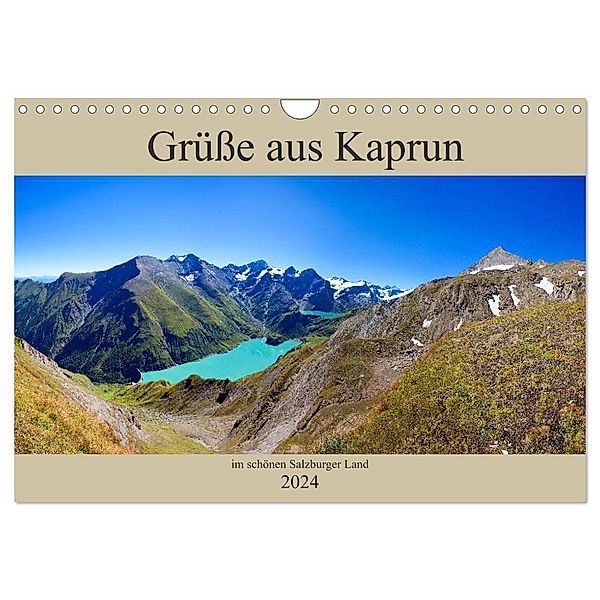 Grüsse aus Kaprun (Wandkalender 2024 DIN A4 quer), CALVENDO Monatskalender, Christa Kramer