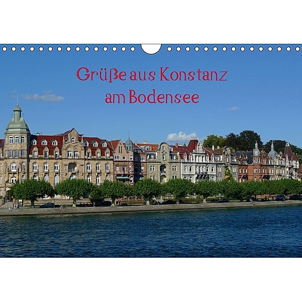 Grüße aus Konstanz am Bodensee (Wandkalender 2018 DIN A4 quer), kattobello
