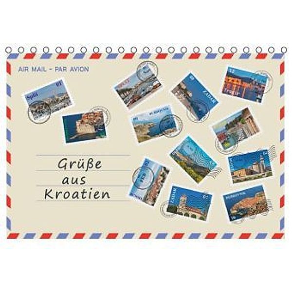Grüße aus Kroatien (Tischkalender 2015 DIN A5 quer), Gunter Kirsch