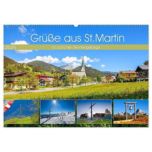 Grüße aus St.Martin (Wandkalender 2025 DIN A2 quer), CALVENDO Monatskalender, Calvendo, Christa Kramer