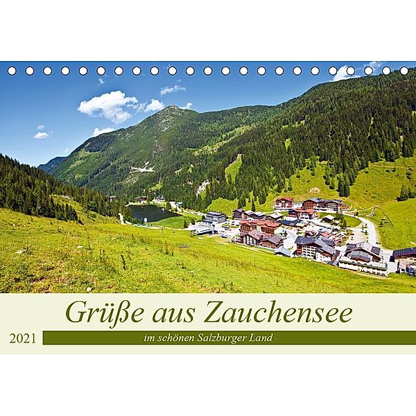 Grüße aus Zauchensee (Tischkalender 2021 DIN A5 quer), Christa Kramer