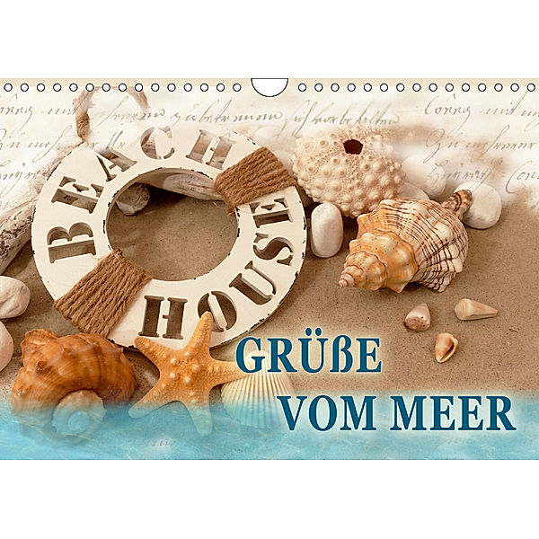 Grüße vom Meer (Wandkalender 2019 DIN A4 quer), Christine B-B Müller