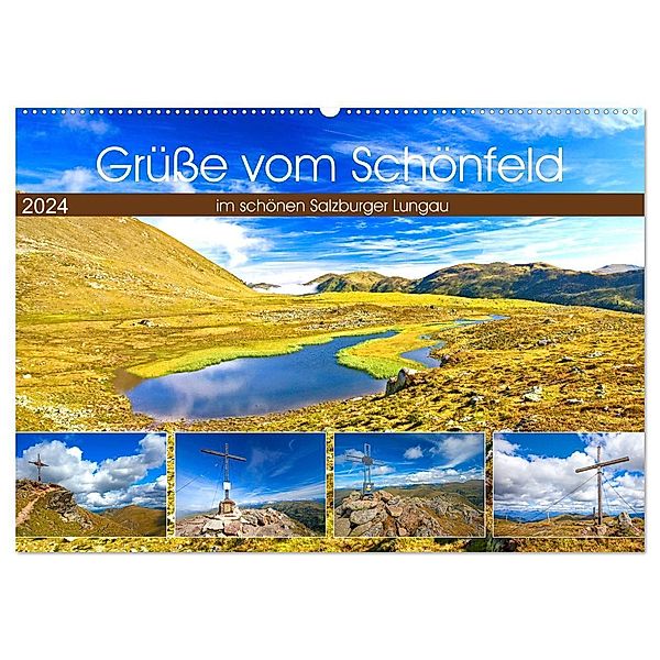 Grüße vom Schönfeld (Wandkalender 2024 DIN A2 quer), CALVENDO Monatskalender, Christa Kramer