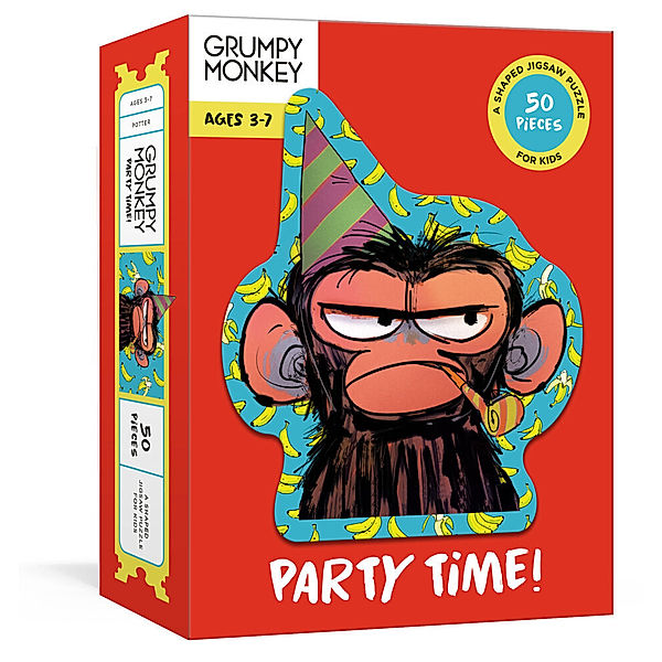 Grumpy Monkey Party Time! Puzzle, Suzanne Lang