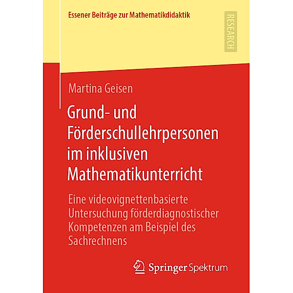 Grund- und Förderschullehrpersonen im inklusiven Mathematikunterricht, Martina Geisen