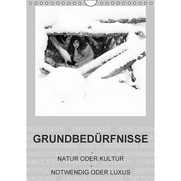 GRUNDBEDÜRFNISSE - NATUR ODER KULTUR - NOTWENDIG ODER LUXUS (Wandkalender 2016 DIN A4 hoch), Beat Frutiger