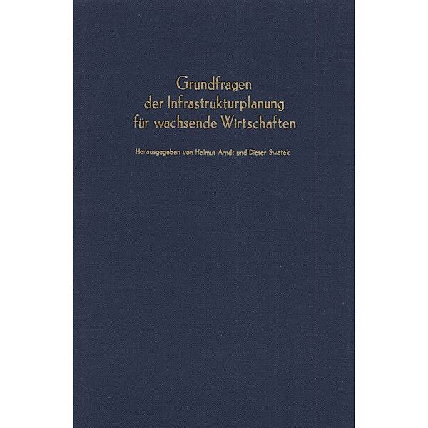 Grundfragen der Infrastrukturplanung für wachsende Wirtschaften.