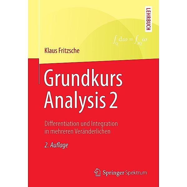 Grundkurs Analysis 2, Klaus Fritzsche