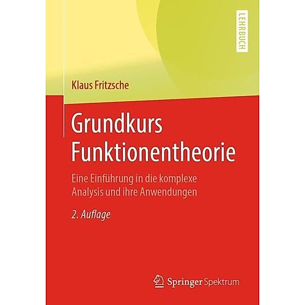 Grundkurs Funktionentheorie, Klaus Fritzsche