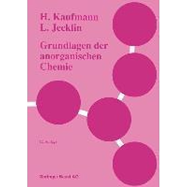 Grundlagen der anorganischen Chemie, H. Kaufmann, Jecklin