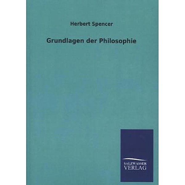 Grundlagen der Philosophie, Herbert Spencer