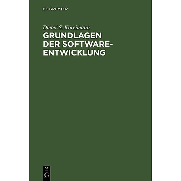 Grundlagen der Software-Entwicklung / Jahrbuch des Dokumentationsarchivs des österreichischen Widerstandes, Dieter S. Koreimann