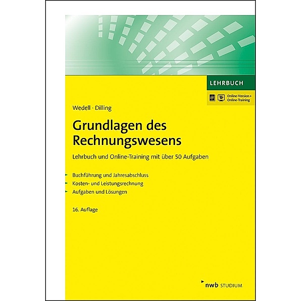 Grundlagen des Rechnungswesens, Harald Wedell, Achim A. Dilling