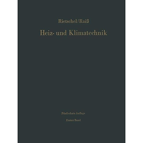 Grundlagen Systeme Ausführung, Hermann Rietschel, Wilhelm Raiss