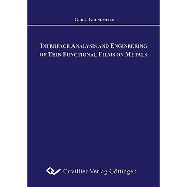Grundmeier, G: INTERFACE ANALYSIS AND ENGINEERING, Guido Grundmeier